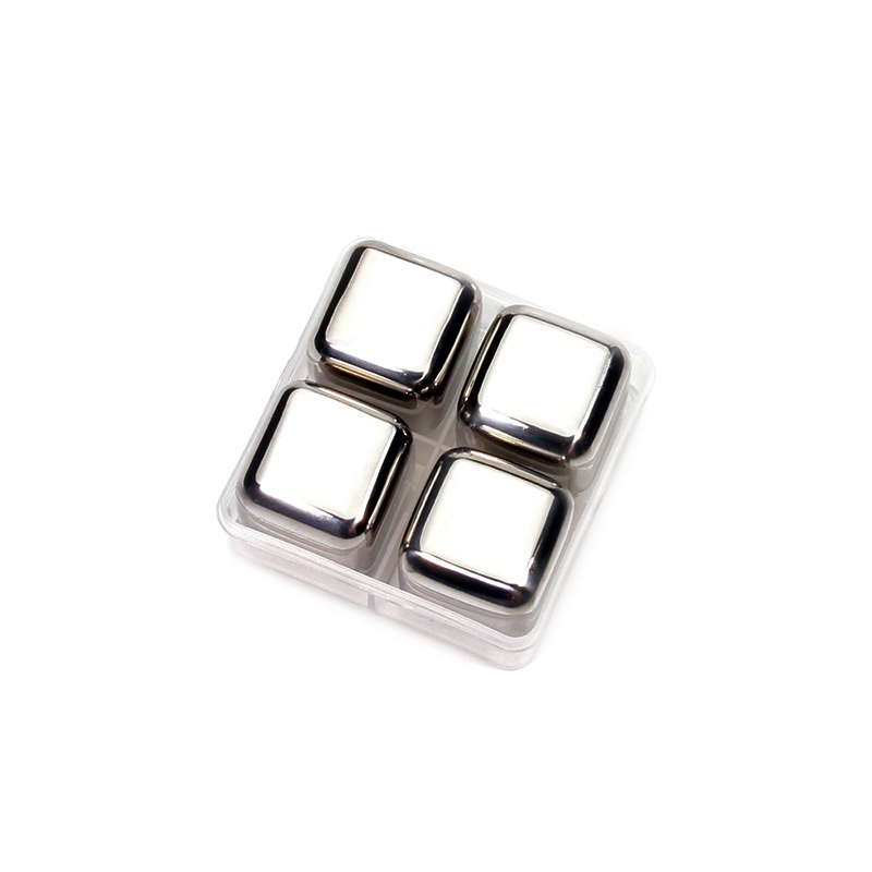 Whiskey Stone Set - Кубики для охлаждения из нержавеющей стали,