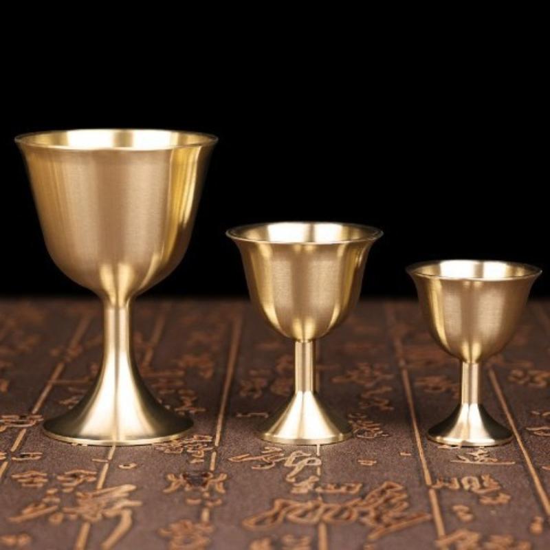 Wine In Beer Glass - Ретро-кружка из латуни и меди, изысканная