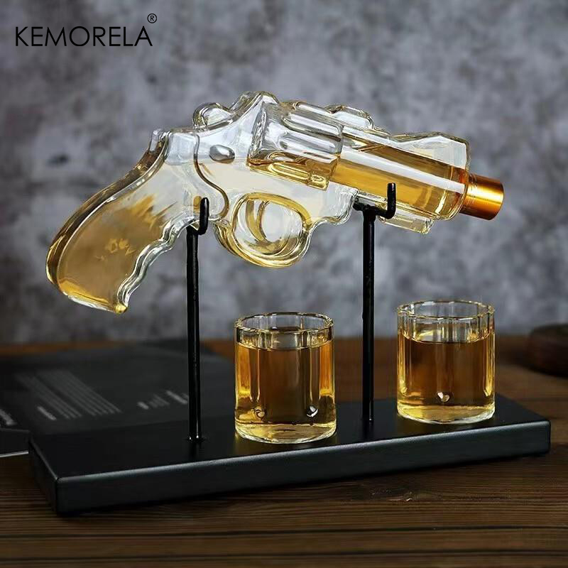 Wine Beer And Liquor - KEMORELA револьверный стеклянный графин, набор стекол