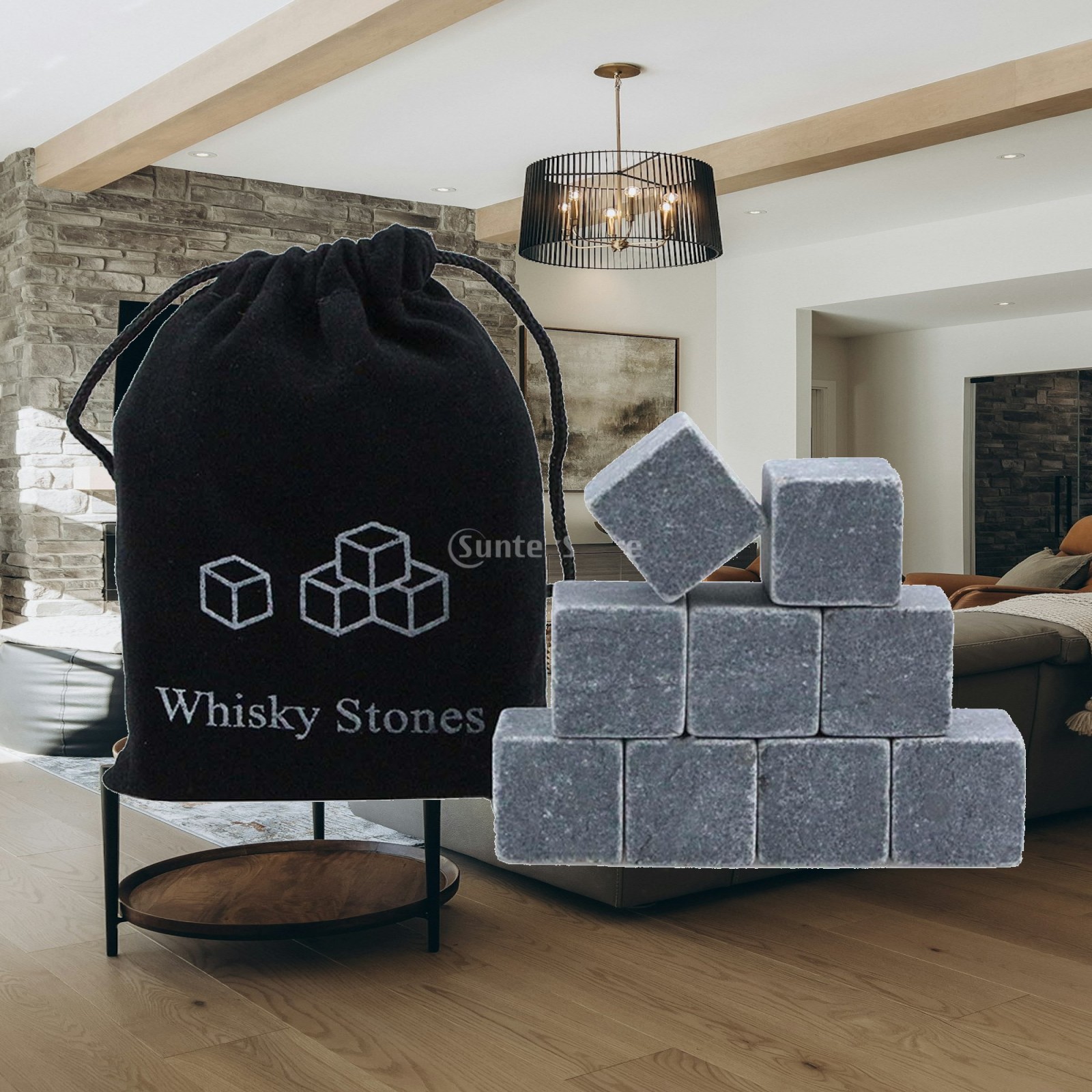 Whiskey Stone Set - Набор из 9 многоразовых камней для