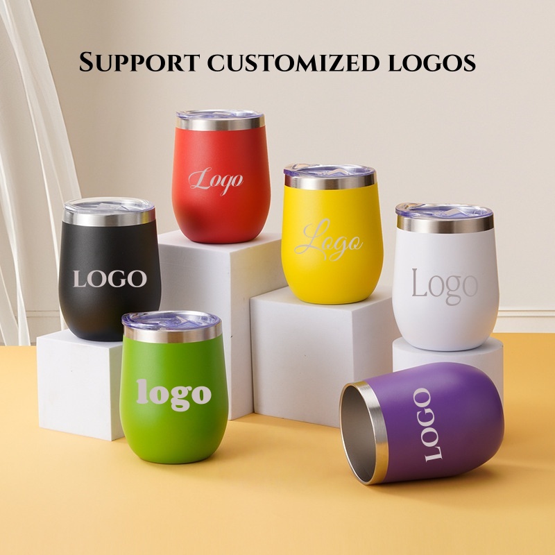 Wine Beer Logo - Лазерная печать логотипа, 12 унций, чашка