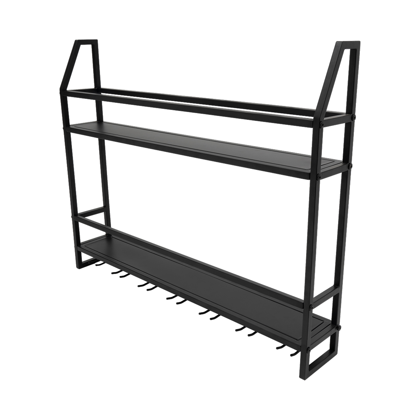 Wine Rack Wall Mount - Двухуровневая настенная подставка для вина, держатель