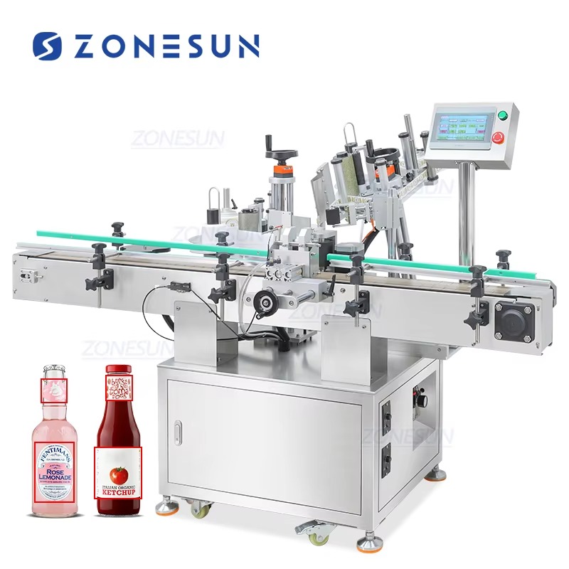 Wine Beer Combination - Автоматическая этикетировочная машина ZS-TB822R для круглых