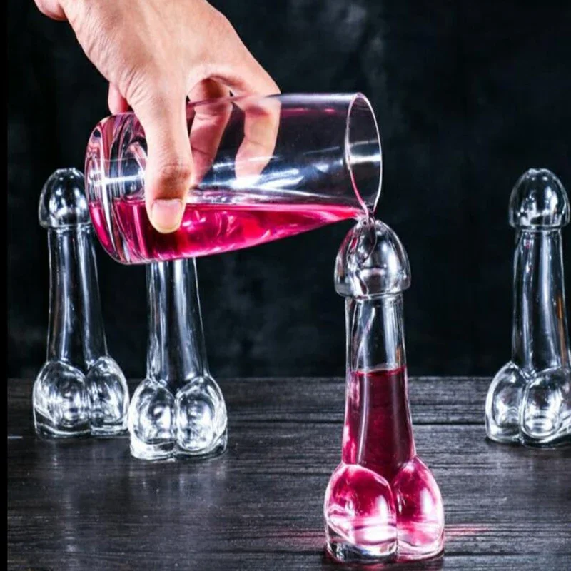 Wine Beer Juice - Прозрачные креативные бокалы для вина, чашки