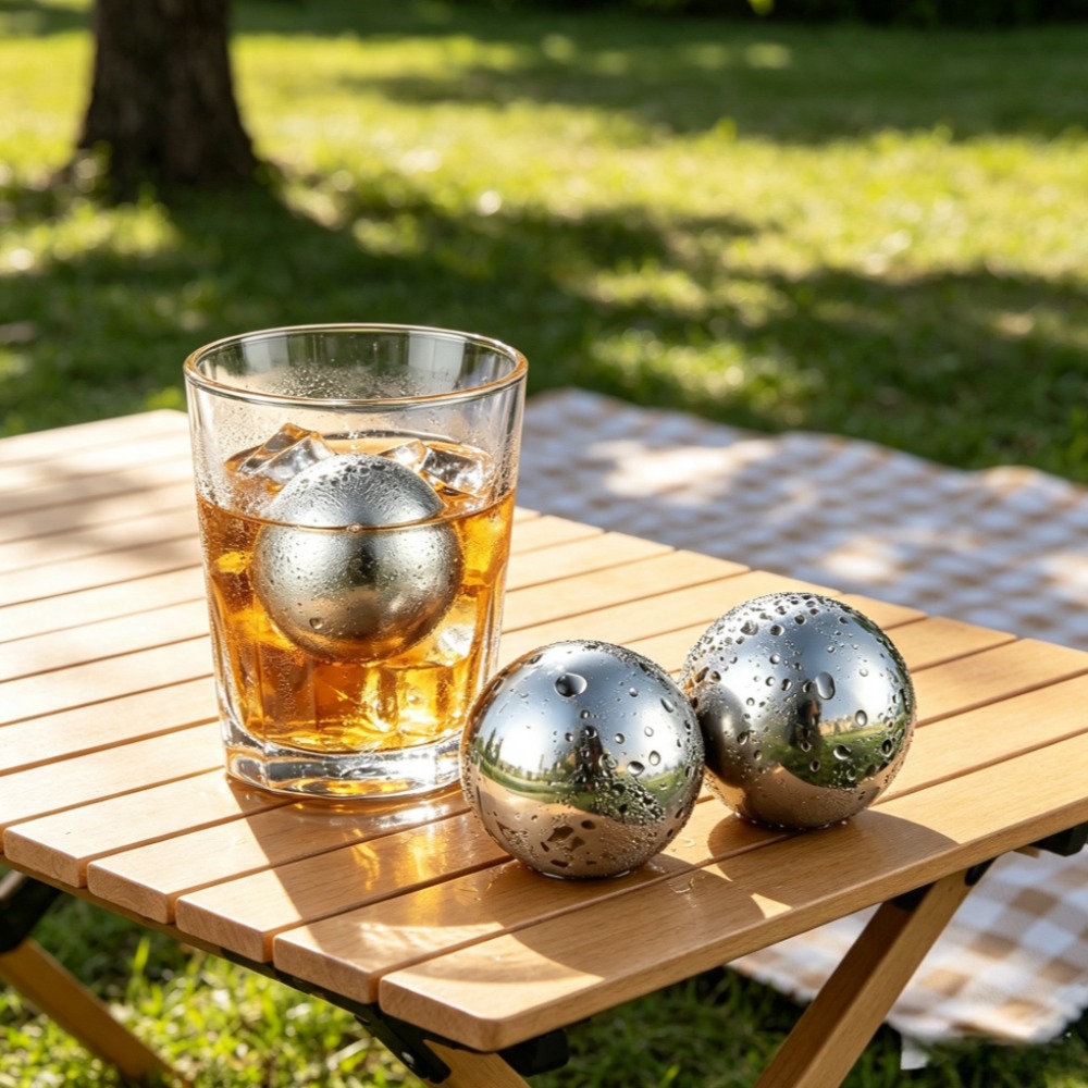 Whiskey Stone Set - Многоразовые кубики льда и металлические охлаждающие