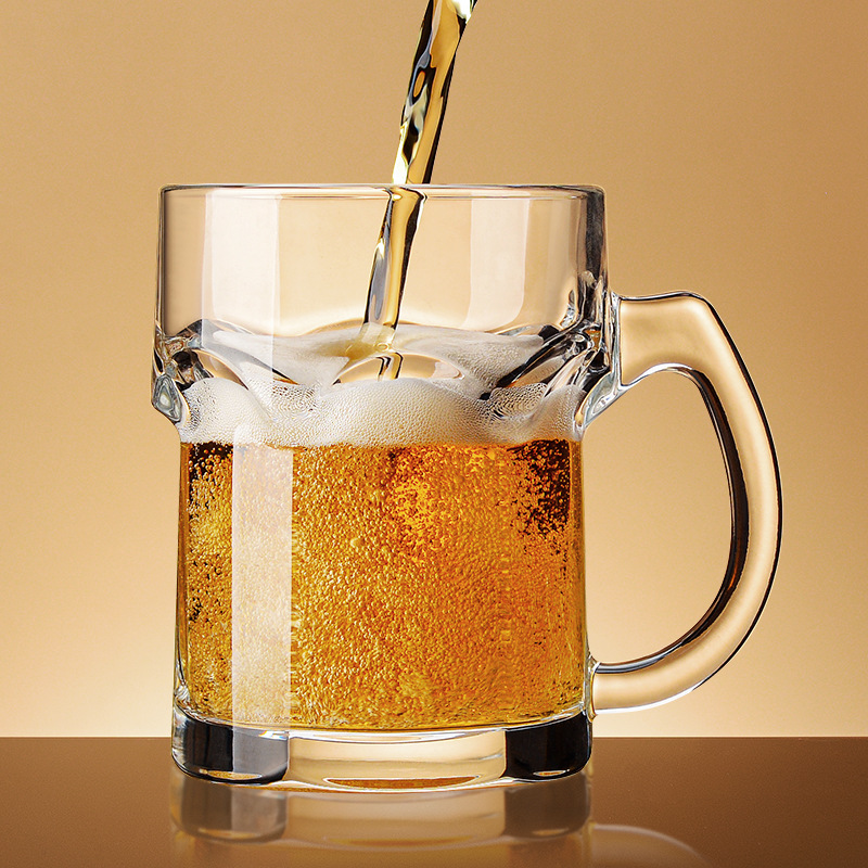 Wine In Beer Glass - Домашняя пивная кружка с ручкой, креативная