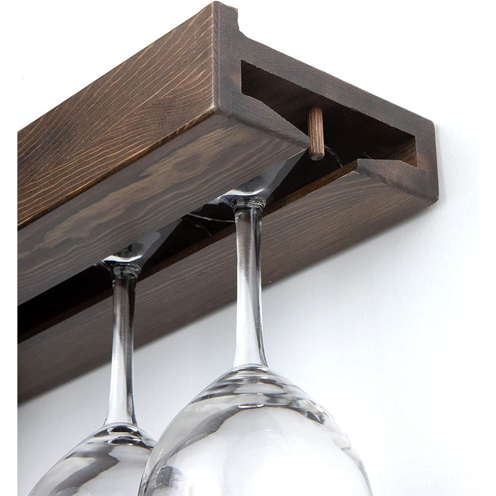 Настенная деревянная подставка – обзор и цена Wine Rack Wall Mount