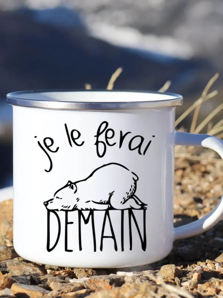 Cute Enamel Coffee Mug French  – обзор и цена Wine Beer Festival