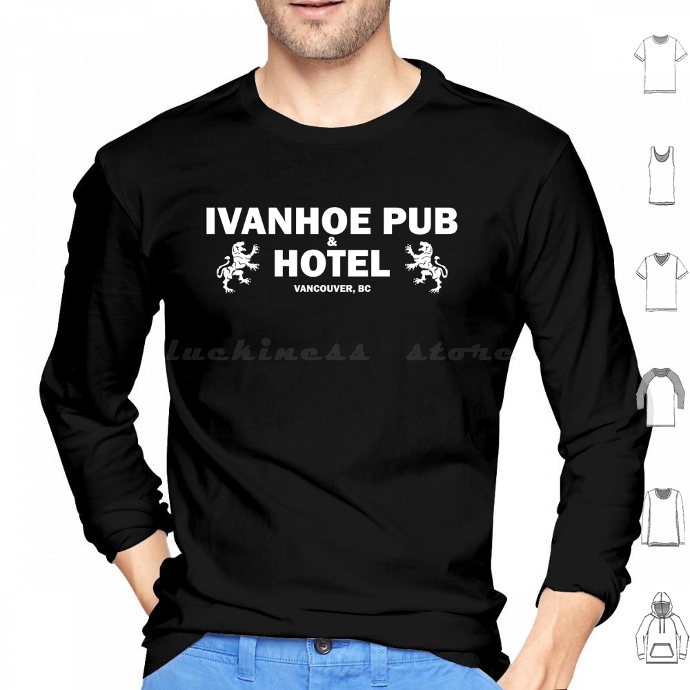 Худи Ivanhoe Pub-White On Blac – обзор и цена Wine Beer Logo