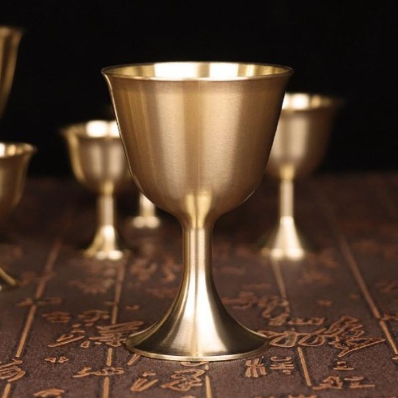 Винтажная латунная кружка S/M/ – обзор и цена Wine In Beer Glass
