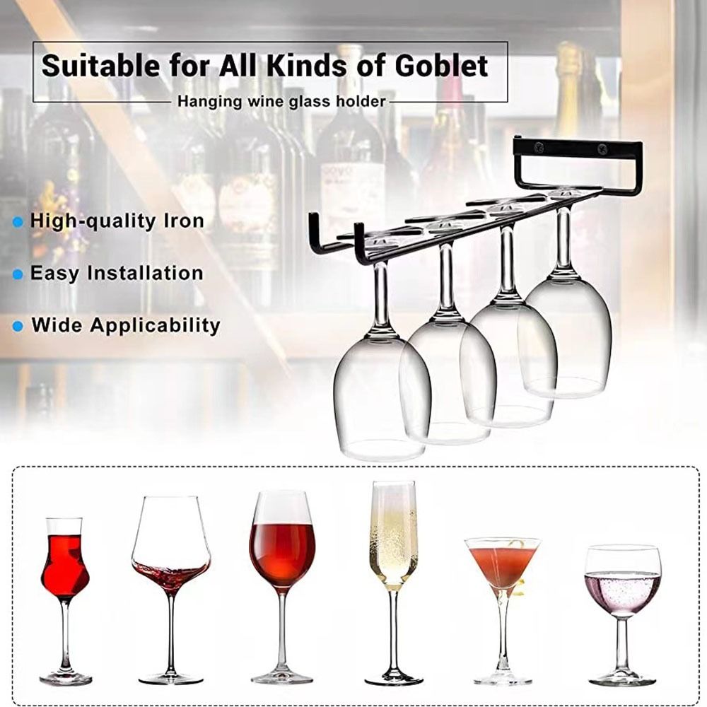 Настенный держатель для бокало – обзор и цена Wine Rack Wall Mount