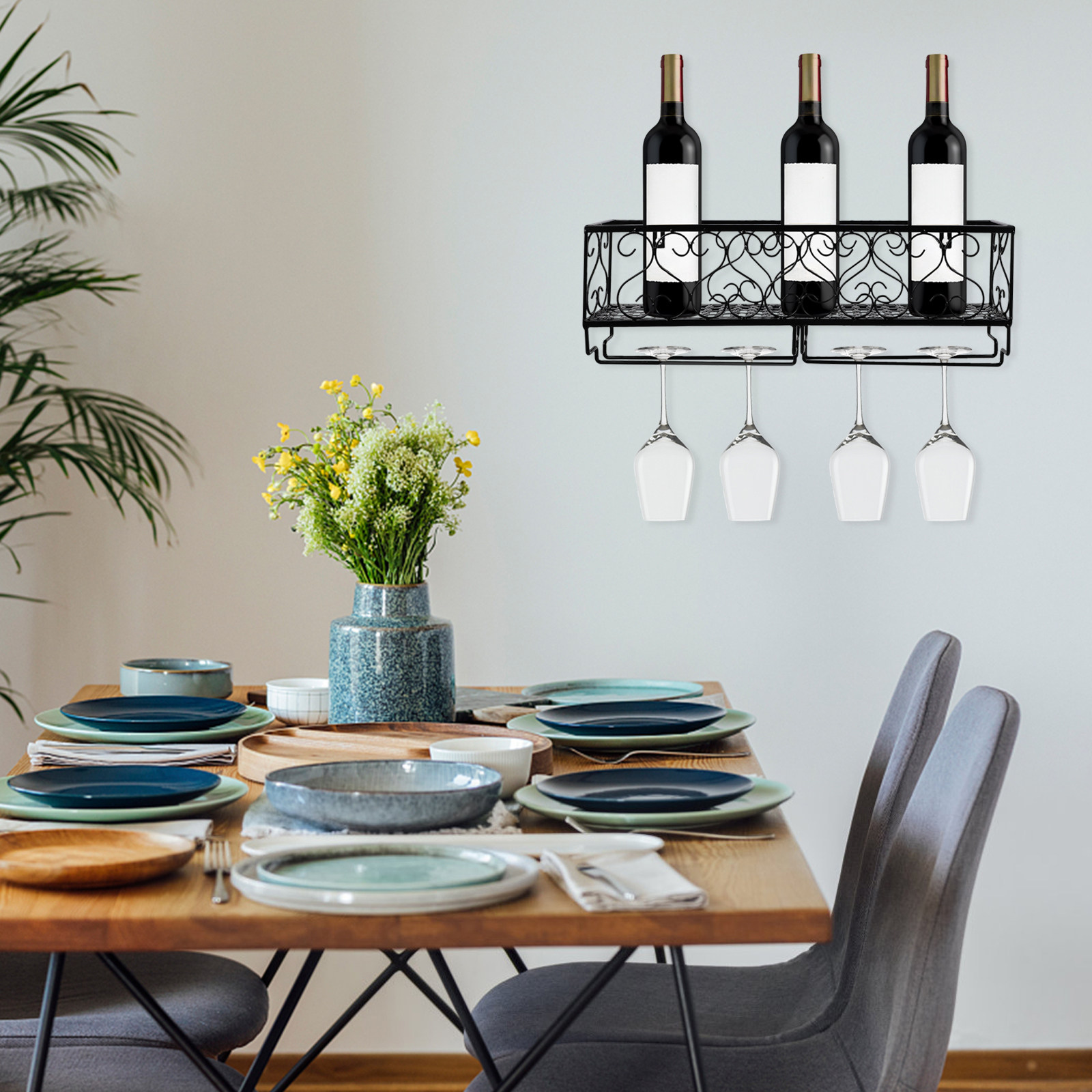 Настенная подставка для винных – обзор и цена Wine Rack Wall Mount