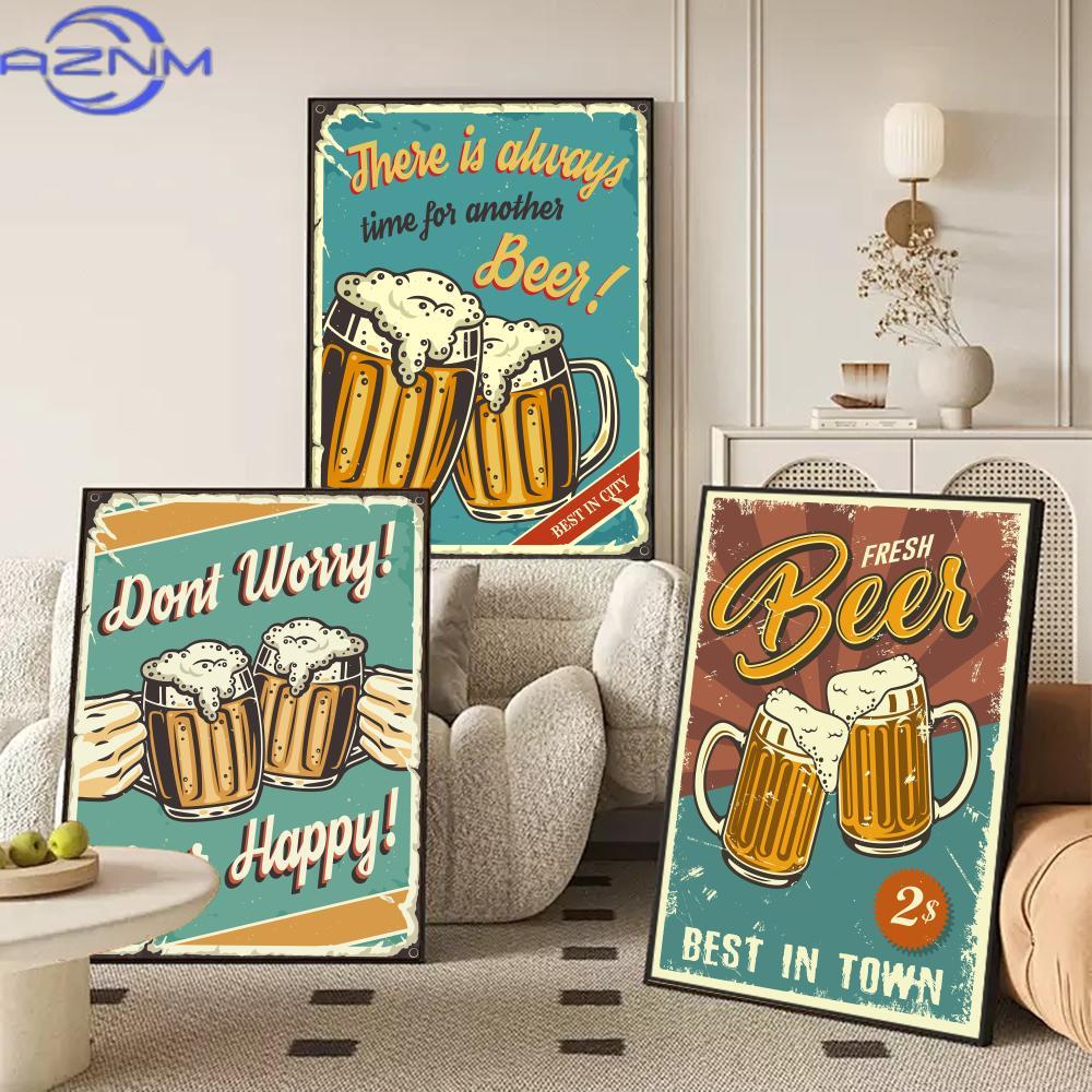 AZNM Картина в ретро-стиле с и – обзор и цена Wine Beer Combination
