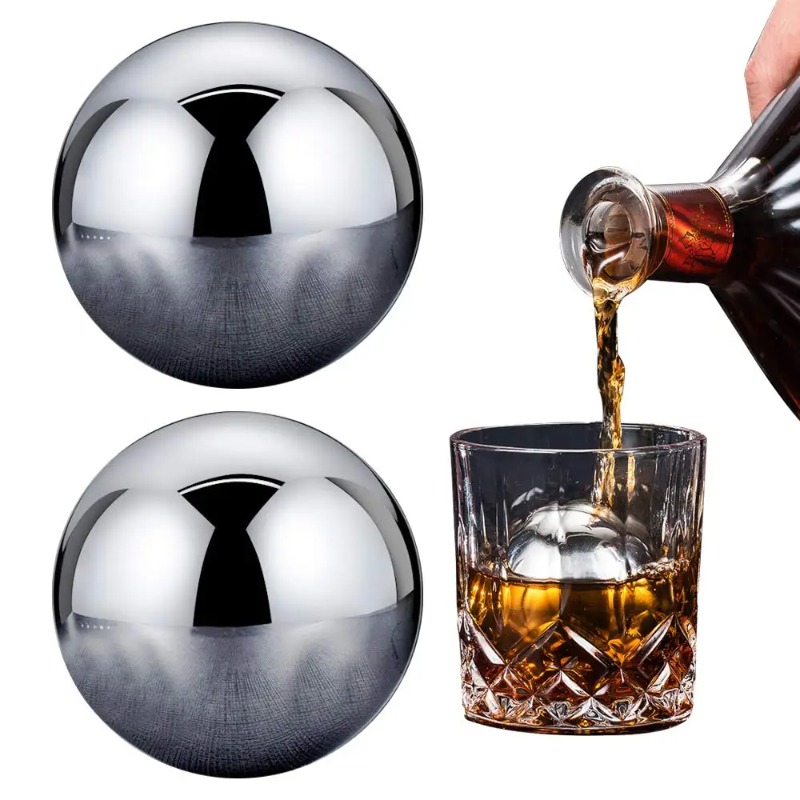 Многоразовые металлические куб – обзор и цена Whiskey Stone Set