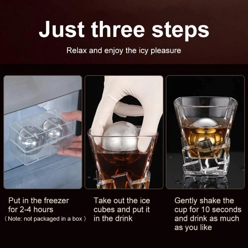 Многоразовые металлические куб – обзор и цена Whiskey Stone Set