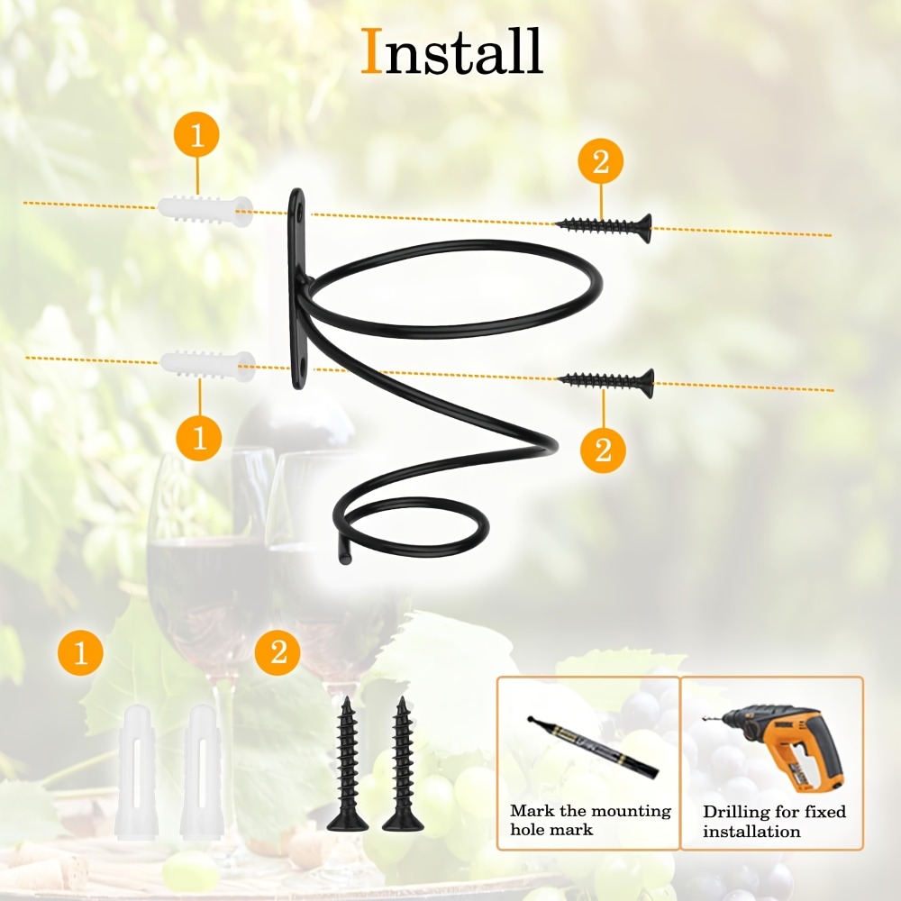 1 шт. Минималистичная настенна – обзор и цена Wine Rack Wall Mount