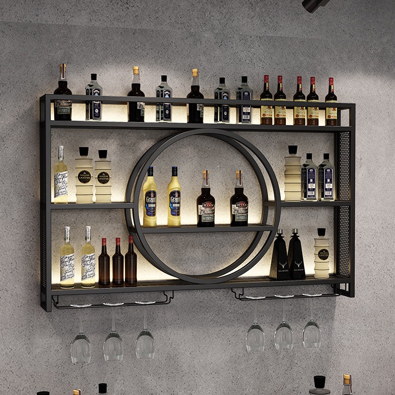 Настенная винная полка, барный – обзор и цена Wine Rack Wall Mount