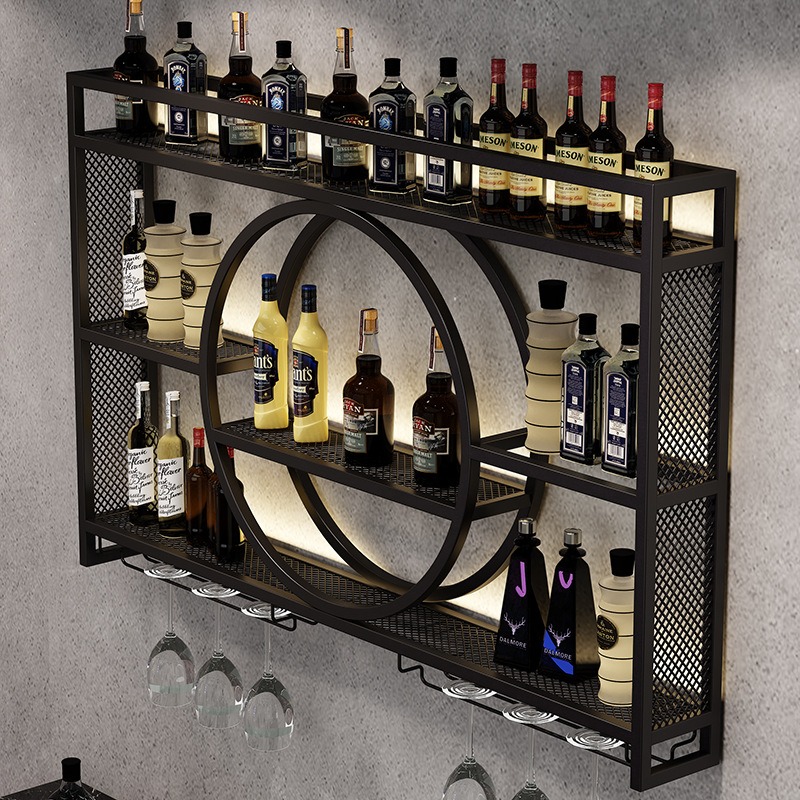 Настенная винная полка, барный – обзор и цена Wine Rack Wall Mount