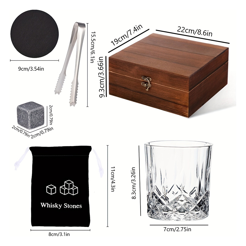 Подарочный набор камней для ви – обзор и цена Whiskey Stone Set