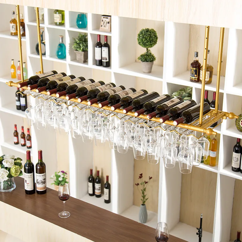 Винтажные бронзовые черные жел – обзор и цена Wine Rack Wall Mount