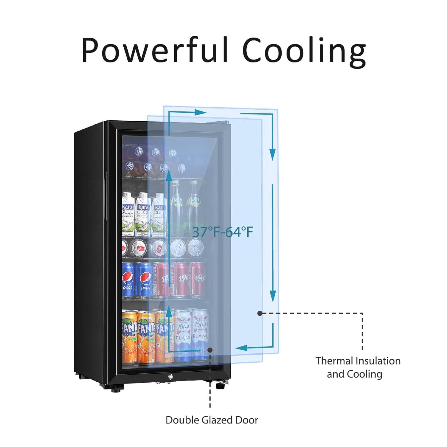 Холодильник для напитков, мини – обзор и цена Wine Beer Cooler